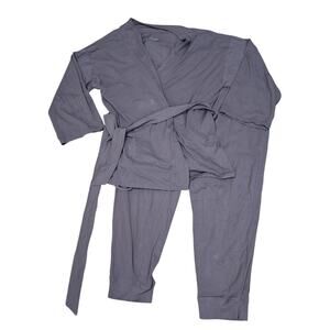 Haven Well Within Organic Cotton Jersey Sleep Set Womens Large